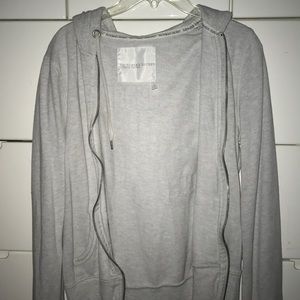 Grey Victoria’s Secret zip up